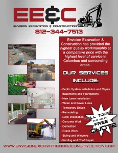 Envision Excavation & Construction Flyer